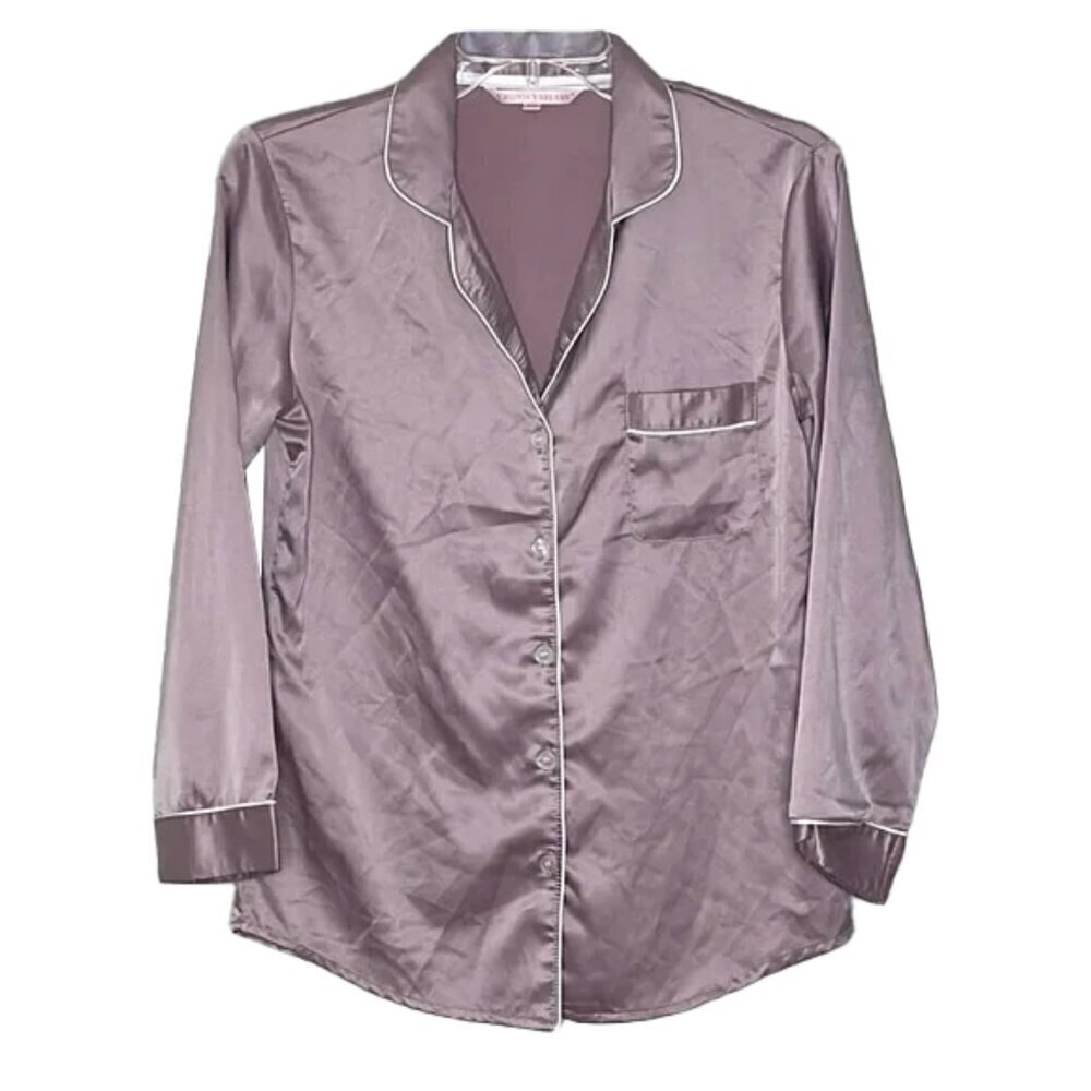 ❤️ VIRGINIAS DREAMS Light Purple Pajama Top Size XS